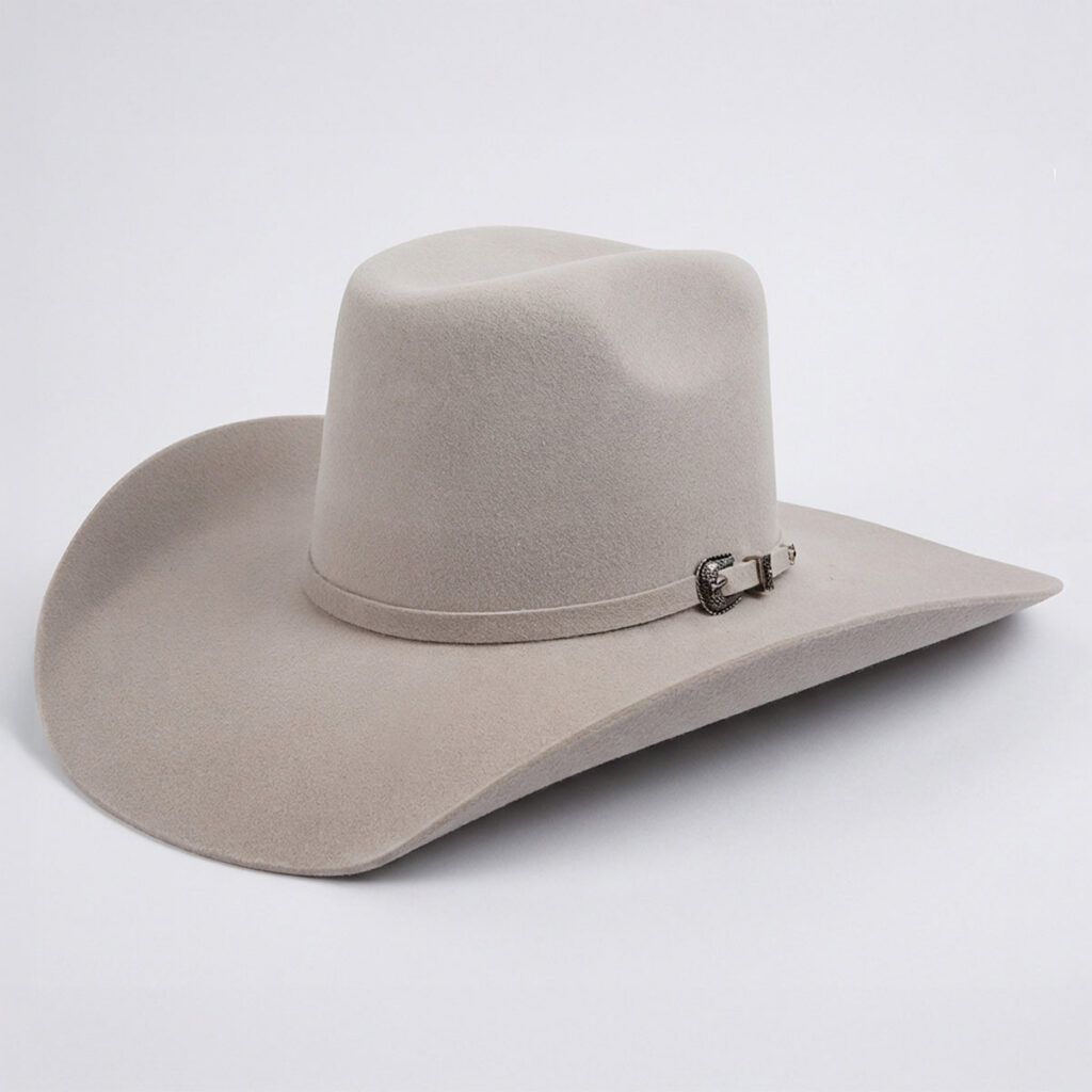 Cuernos Chuecos Renegade 6X Mist Grey Cowboy Felt Hat